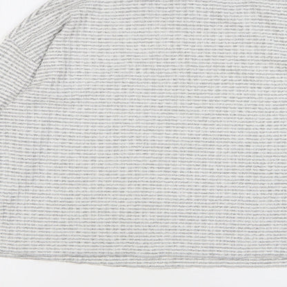 Womens UK Size M Topshop Grey Basic T-Shirt