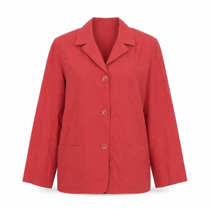 Marks and Spencer Womens Pink Modal Jacket Blazer Size 8