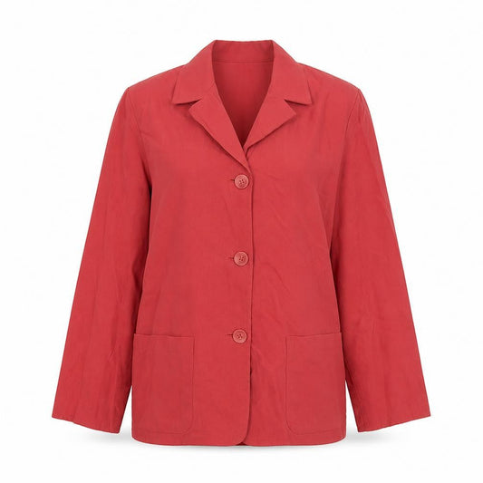 Marks and Spencer Womens Pink Modal Jacket Blazer Size 8