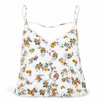 Womens UK Size S Stradivarius Multicoloured Camisole Blouse
