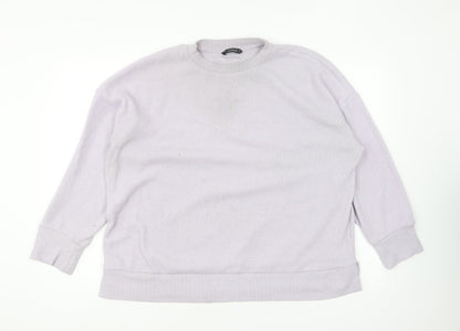 Womens UK Size L Dunnes Stores Purple Pullover Jumper