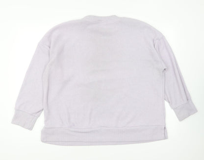 Womens UK Size L Dunnes Stores Purple Pullover Jumper