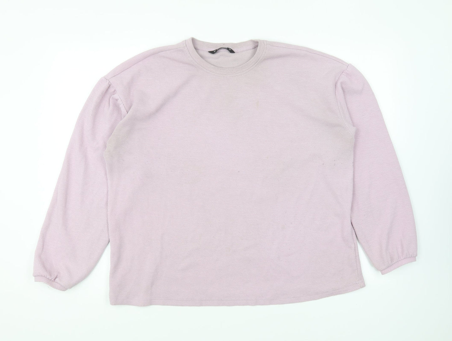 Womens UK Size L Dunnes Stores Purple Pullover Sweatshirt