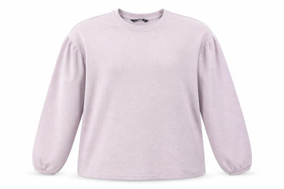 Dunnes Womens Purple Polyester Pullover Sweatshirt Size L Pullover