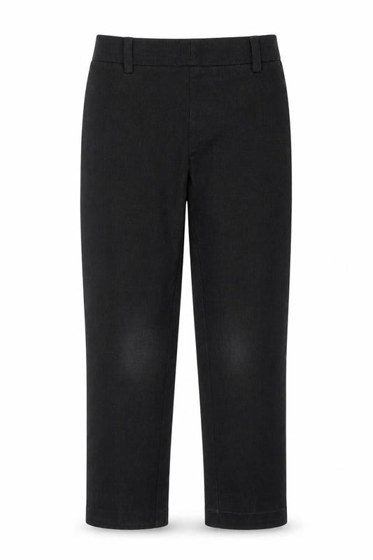 Marks and Spencer Boys Black Polyester Dress Pants Trousers Size 5-6 Years Regular