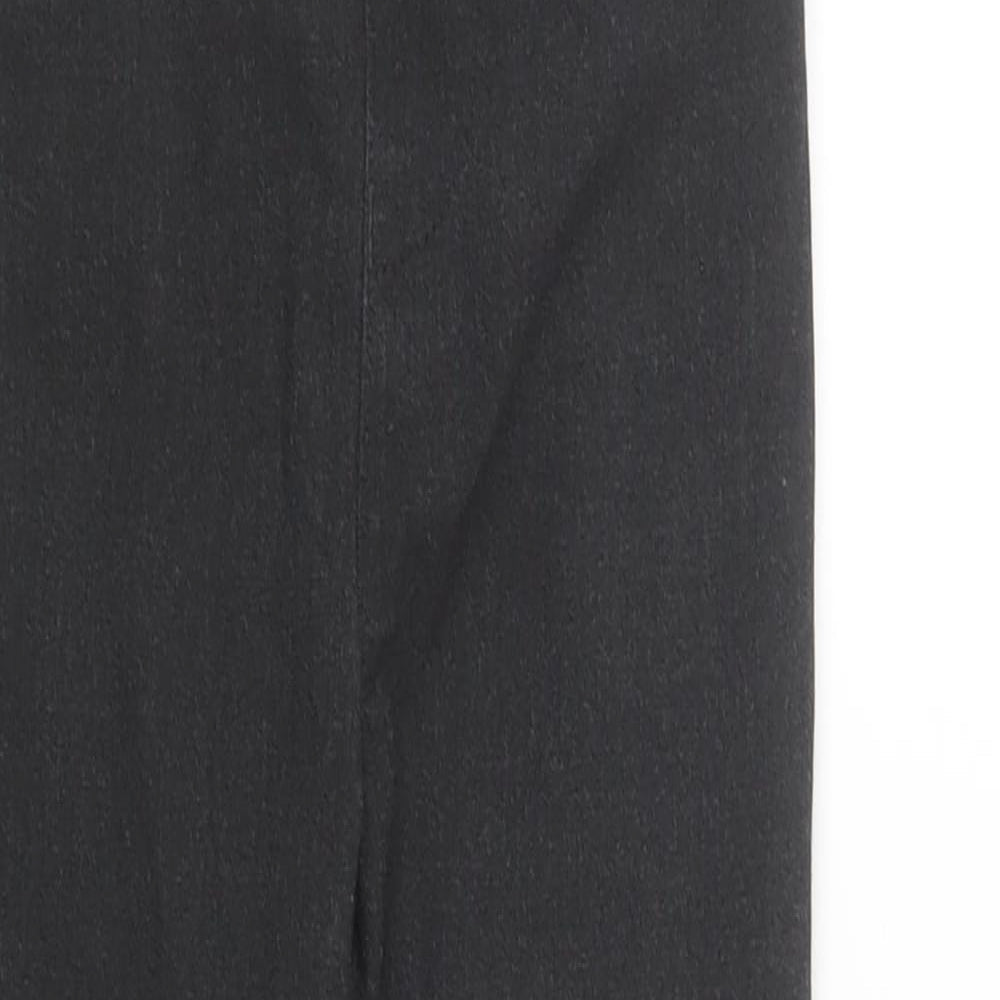 Marks and Spencer Boys Black Polyester Dress Pants Trousers Size 5-6 Years Regular