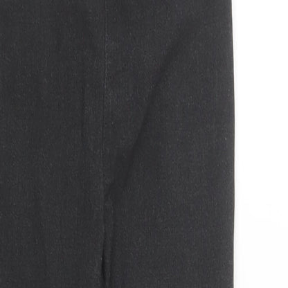 Marks and Spencer Boys Black Polyester Dress Pants Trousers Size 5-6 Years Regular