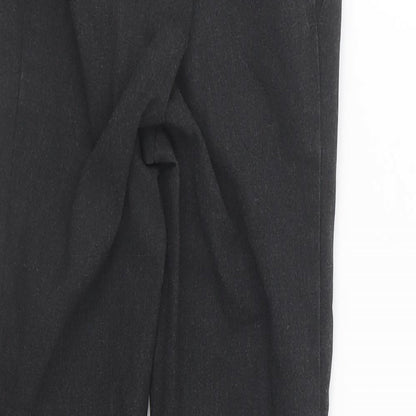 Marks and Spencer Boys Black Polyester Dress Pants Trousers Size 5-6 Years Regular