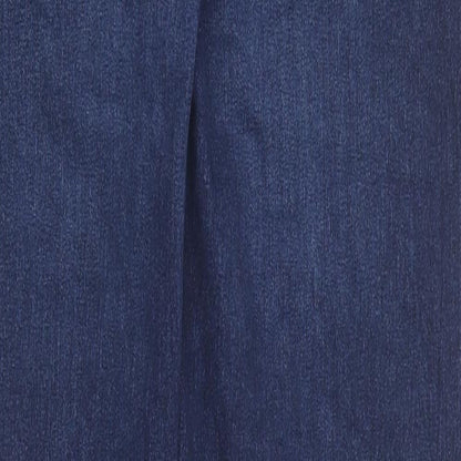 ASOS Womens Blue Cotton Skinny Jeans Size 32 in L32 in Regular Button