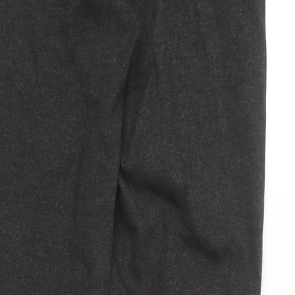 Part Two Womens Grey Viscose Trousers Size 8 L31 in Regular