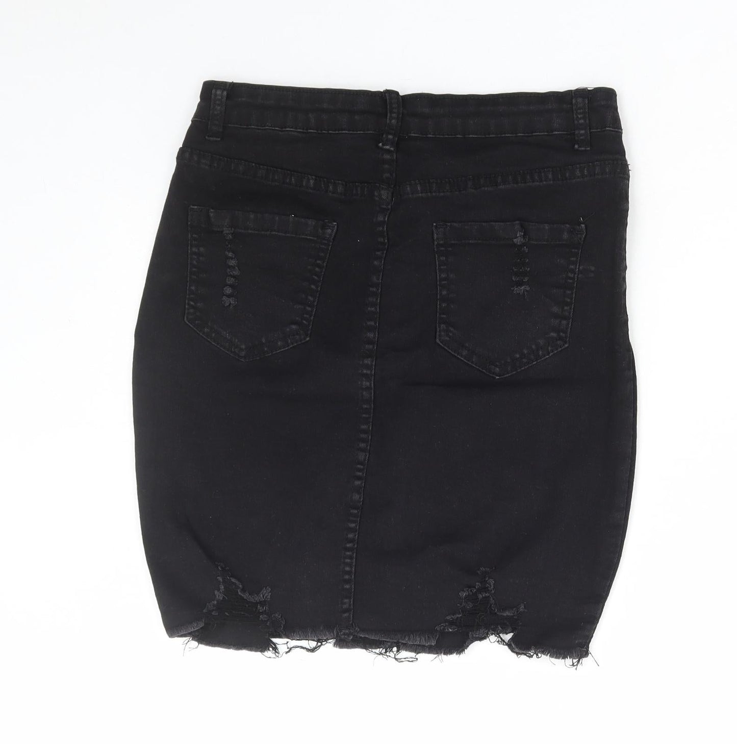 Womens UK Size M My Bestiny Mini Denim Skirt