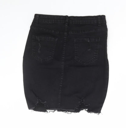 Womens UK Size M My Bestiny Mini Denim Skirt