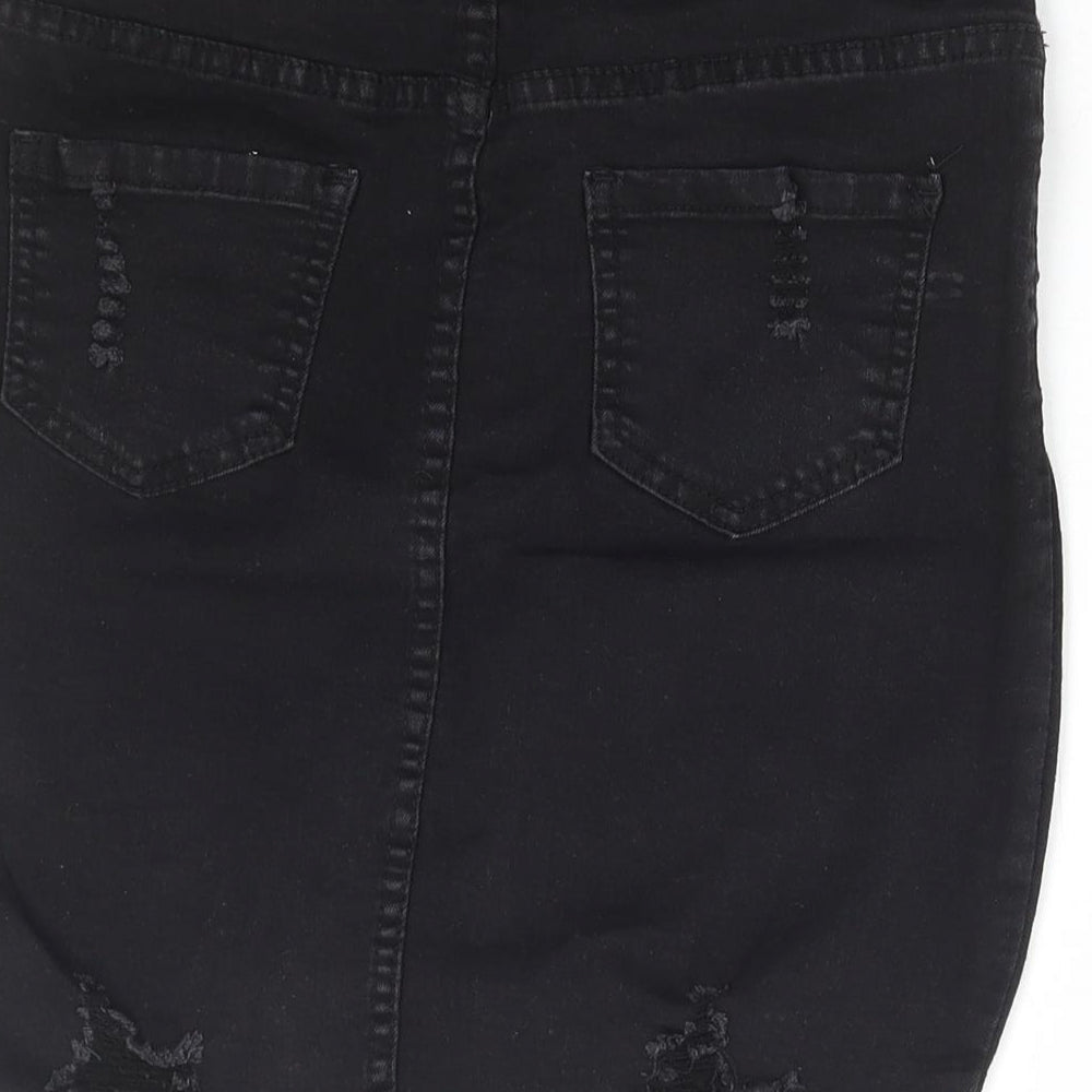 Womens UK Size M My Bestiny Mini Denim Skirt
