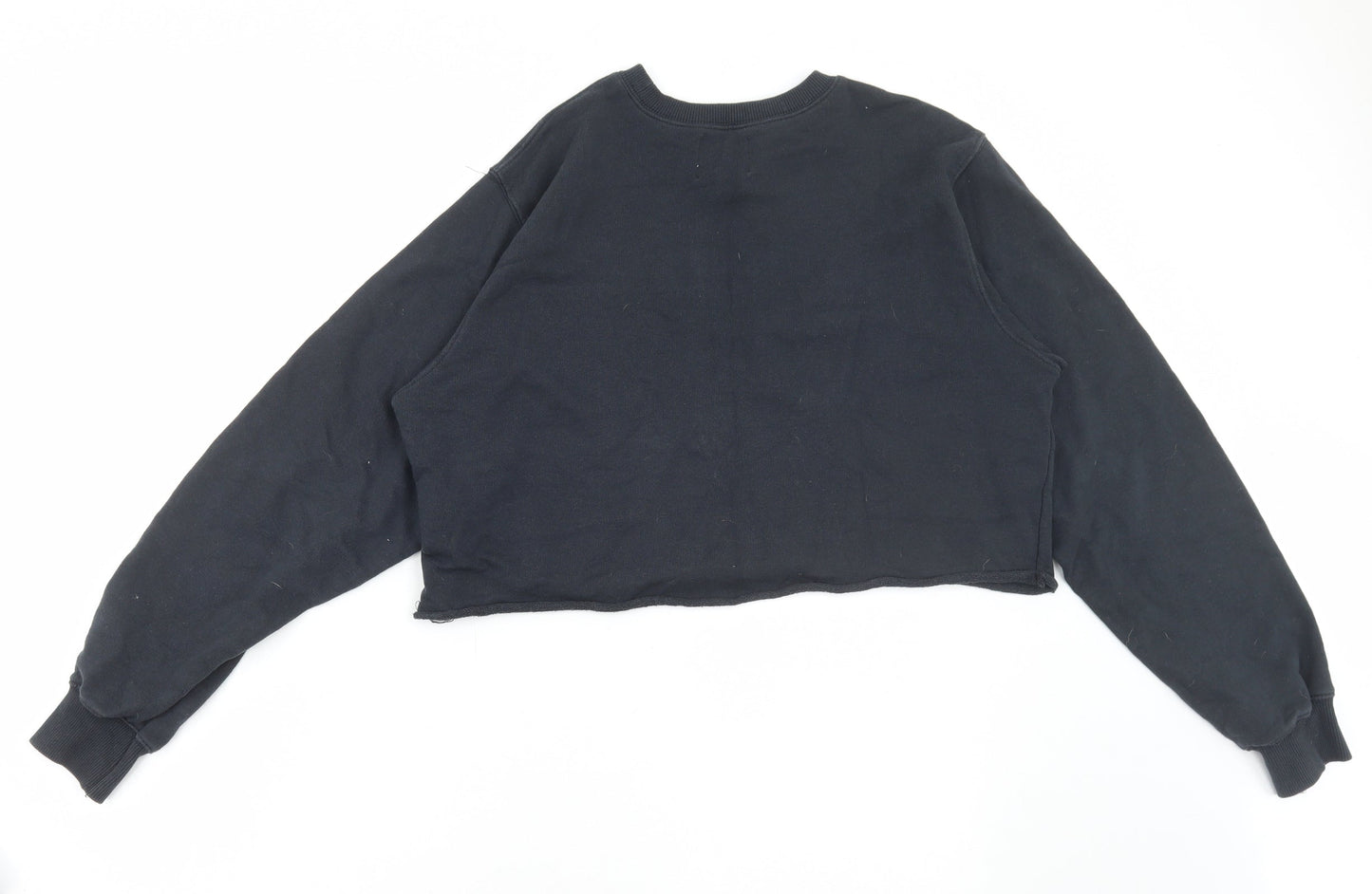 Womens UK Size XS Pull&Bear Blue Pullover Sweatshirt