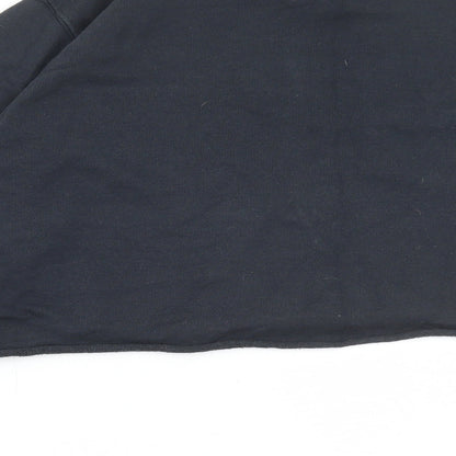 Womens UK Size XS Pull&Bear Blue Pullover Sweatshirt