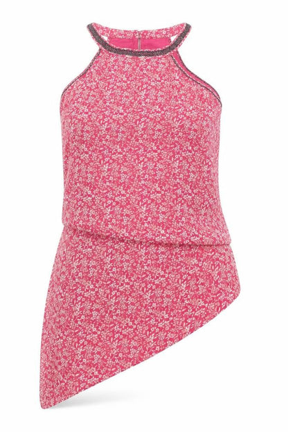 Womens UK Size 10 NEXT Pink Basic Tank