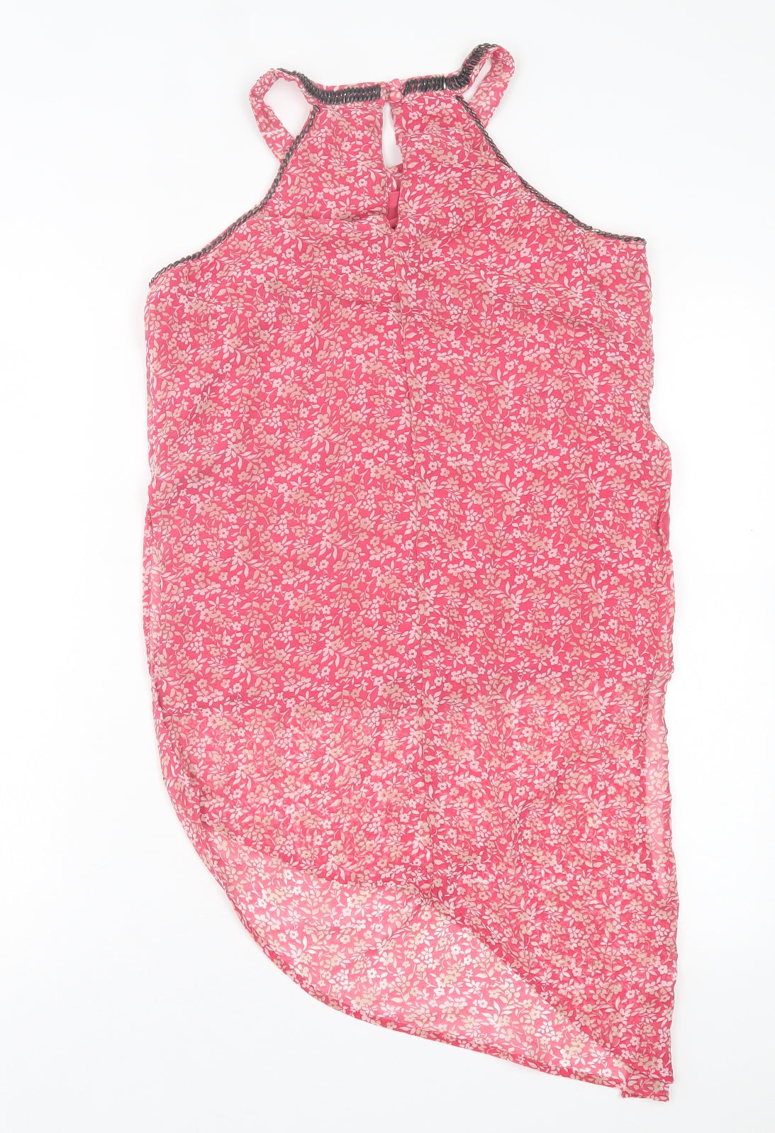 Womens UK Size 10 NEXT Pink Basic Tank