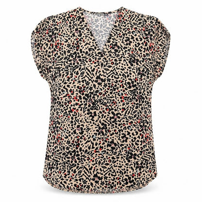 Womens UK Size XS Dunnes Stores Brown Basic T-Shirt