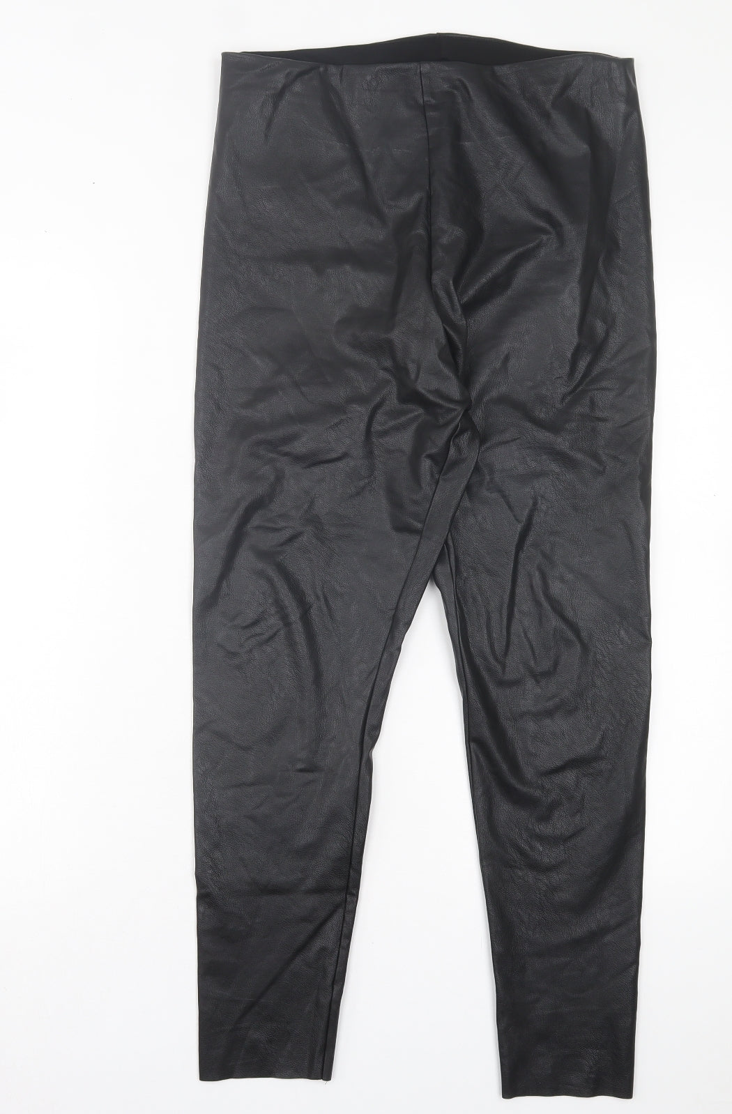 Womens UK Size 16 Gallery Regular Fit Capri Black Trousers