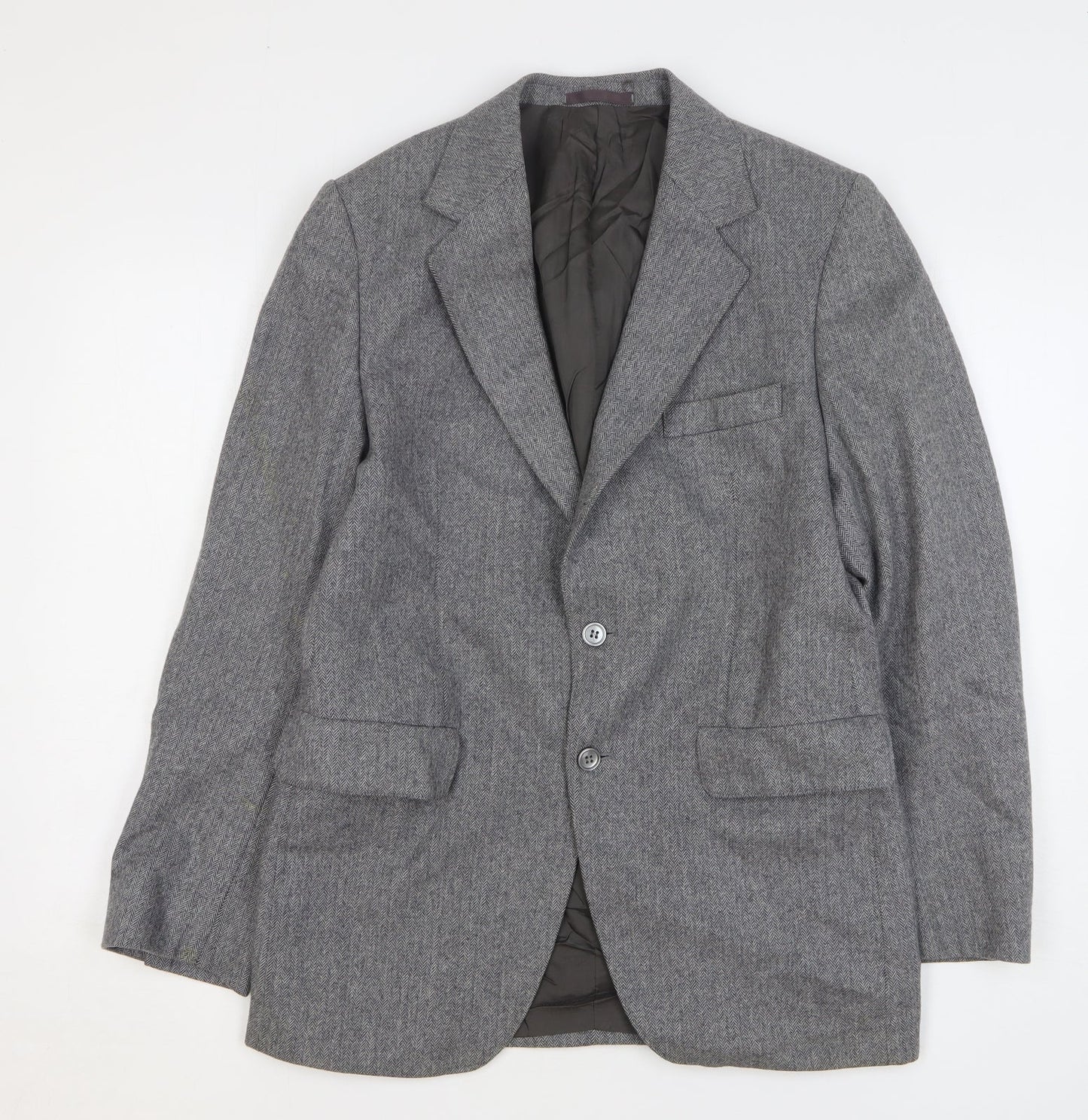Mens UK Size 40 John Collier Regular Grey Suit Jacket