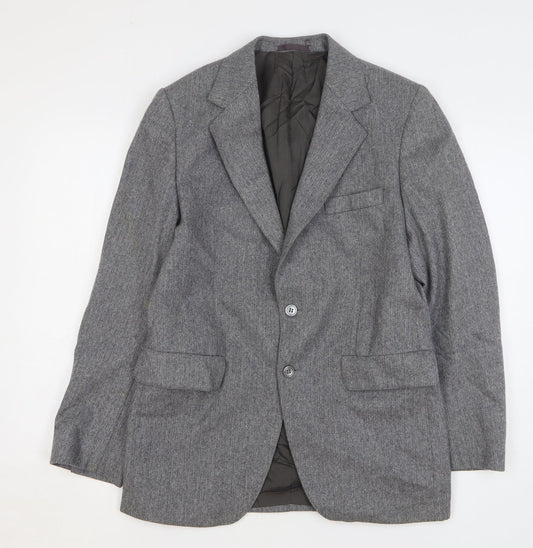 Mens UK Size 40 John Collier Regular Grey Suit Jacket