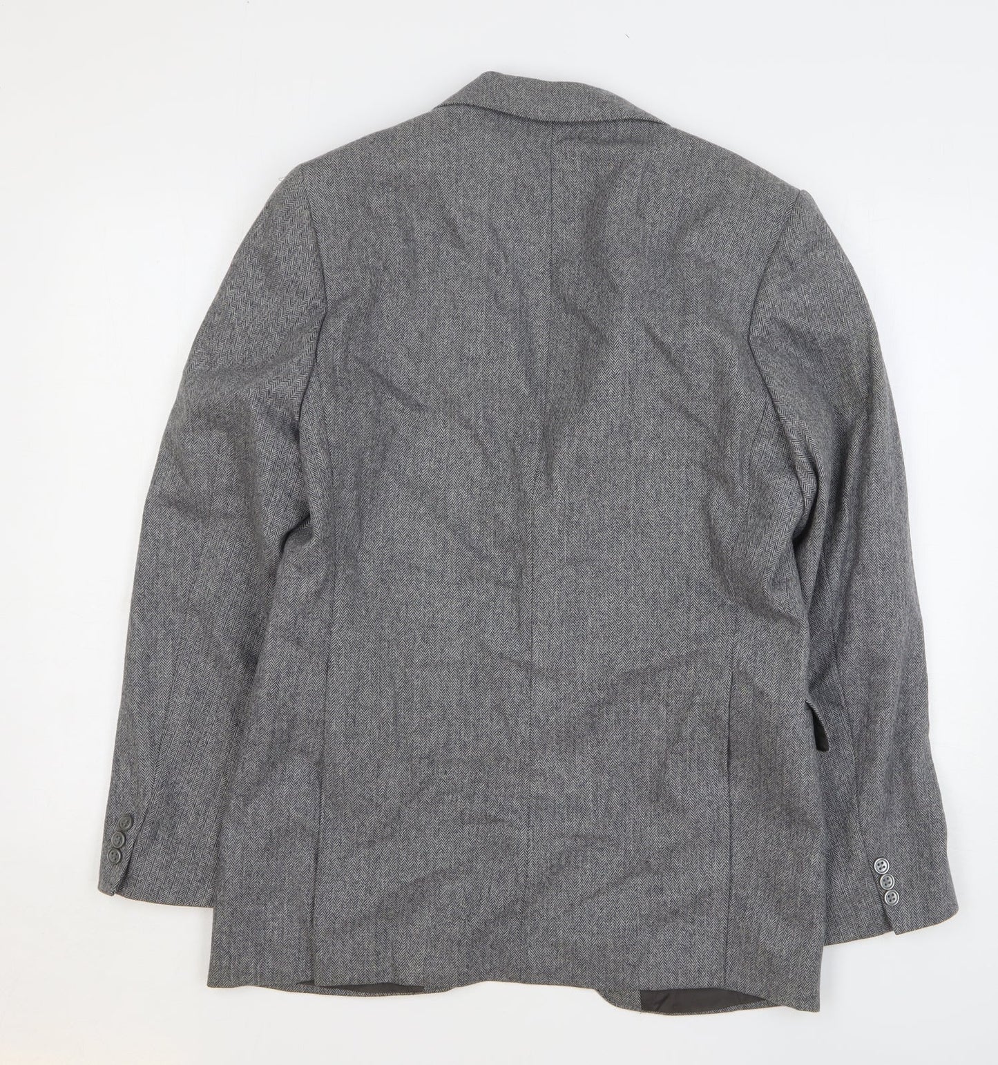 Mens UK Size 40 John Collier Regular Grey Suit Jacket