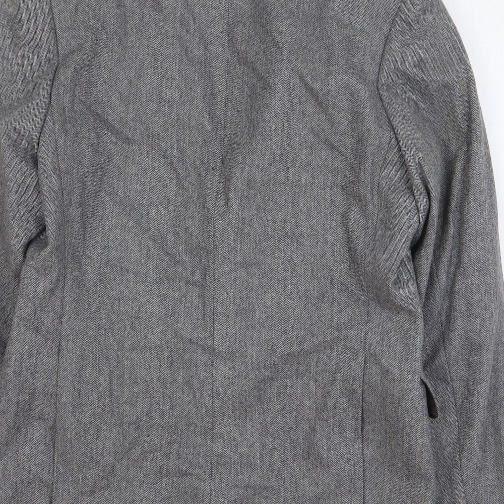Mens UK Size 40 John Collier Regular Grey Suit Jacket