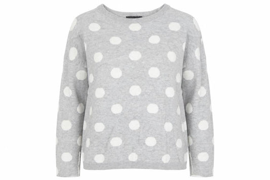 Womens UK Size 8 New Look Grey Pullover Jumper