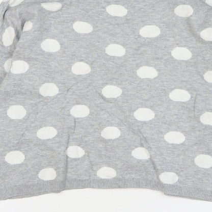 Womens UK Size 8 New Look Grey Pullover Jumper