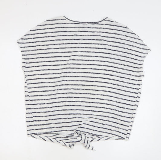 Womens UK Size M New Look White Vest Jumper