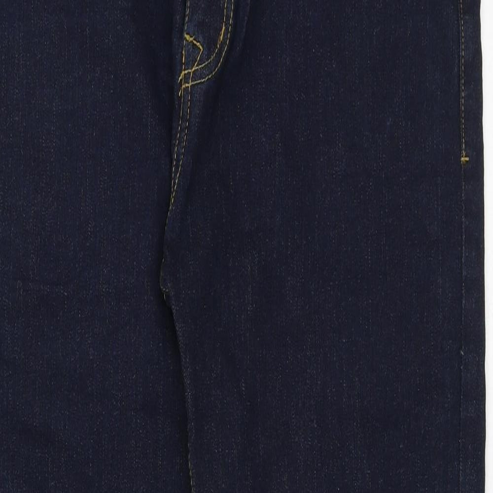 Denim 365 Mens Blue Cotton Straight Jeans Size 32 in L29 in Regular Button