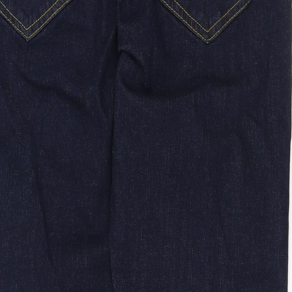 Denim 365 Mens Blue Cotton Straight Jeans Size 32 in L29 in Regular Button
