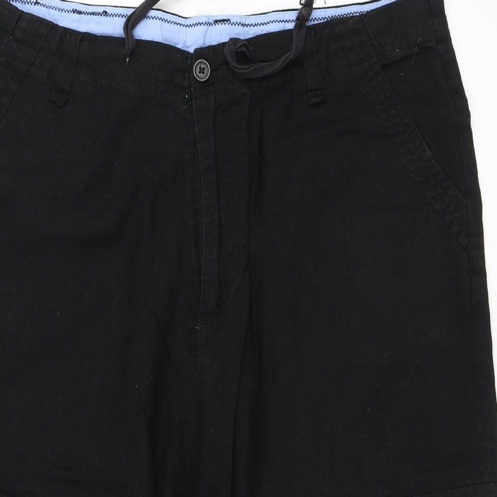 Womens UK Size 38 in Dunnes Stores Regular Fit Cargo Black Trousers