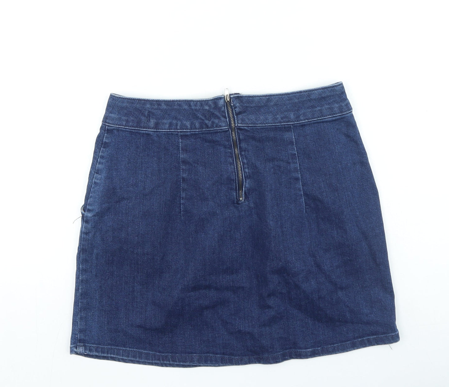 Womens UK Size 10 Denim & Co. Straight & Pencil Denim Skirt