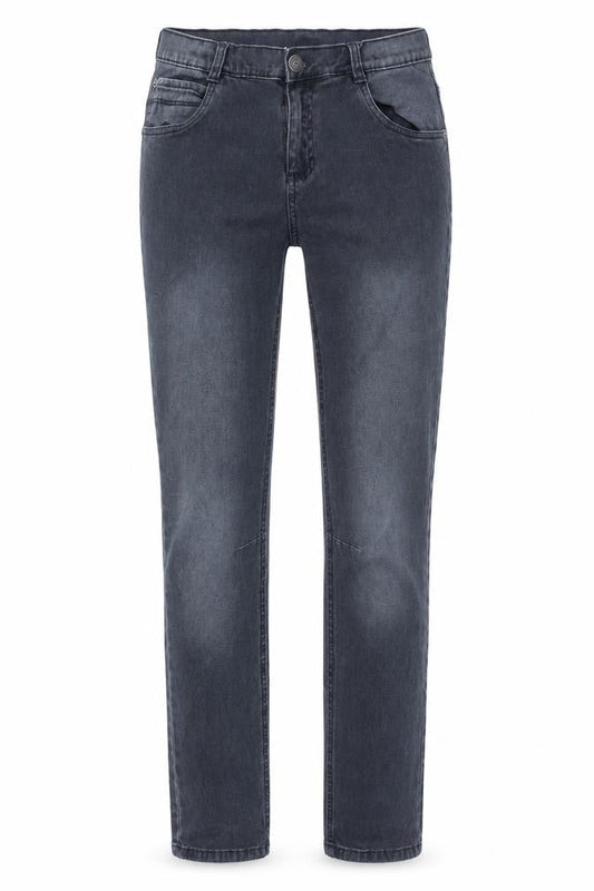 Dunnes Womens Grey Cotton Skinny Jeans Size 28 in L27 in Regular Zip