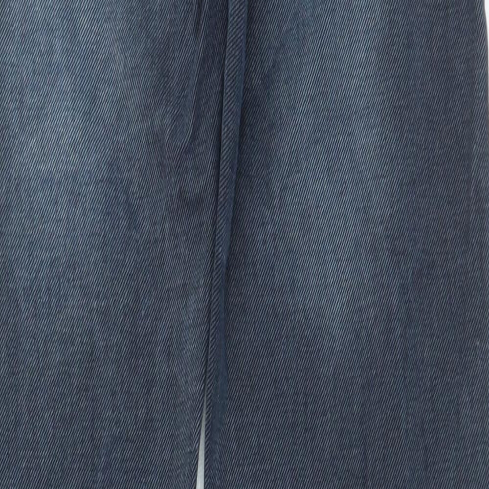 Dunnes Stores Womens Grey Cotton Skinny Jeans Size 28 in L27 in Regular Zip