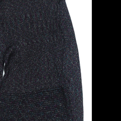 Body Flirt Womens Black V-Neck Viscose Pullover Jumper Size S