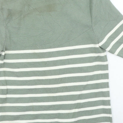 Womens UK Size 10 Marks and Spencer Green Pullover Jumper