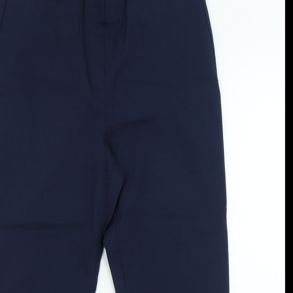 Womens UK Size M Dunnes Stores Regular Fit  Blue Trousers