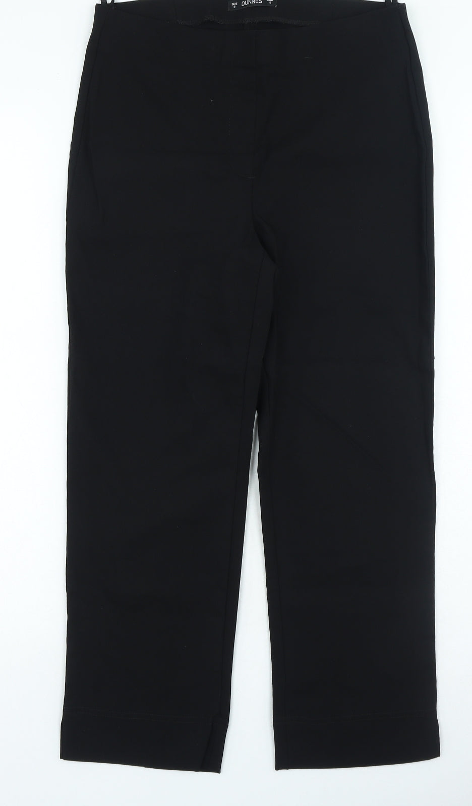 Womens UK Size S Dunnes Stores Regular Fit  Black Trousers