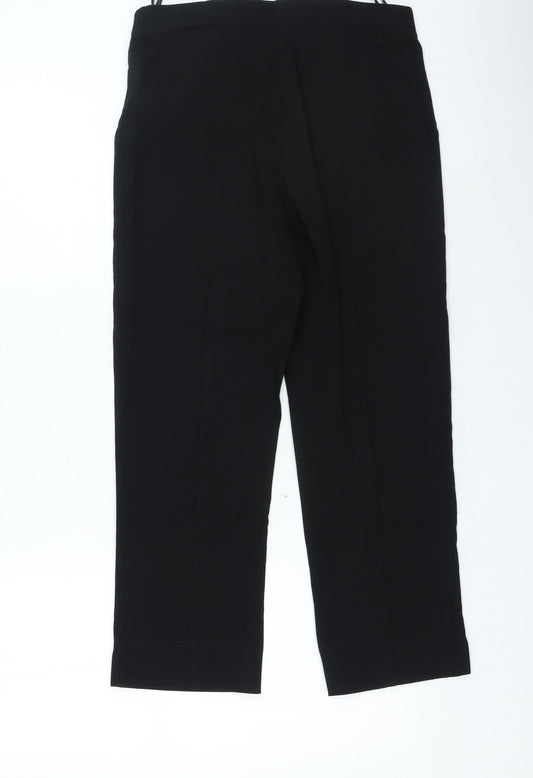 Womens UK Size S Dunnes Stores Regular Fit  Black Trousers