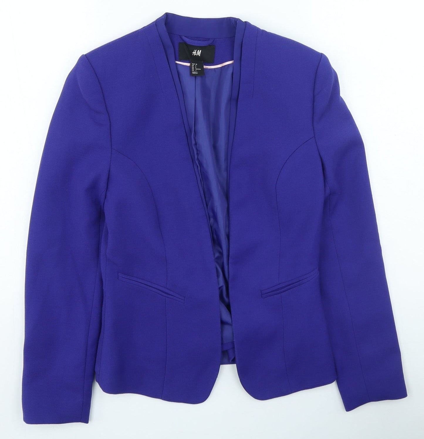Womens UK Size 6 H&M Purple Jacket