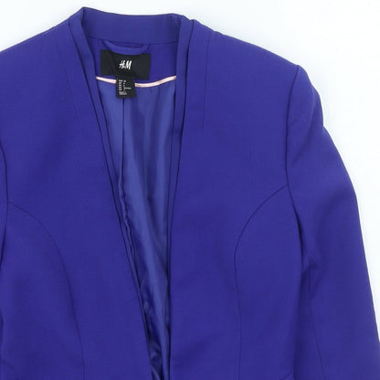 Womens UK Size 6 H&M Purple Jacket