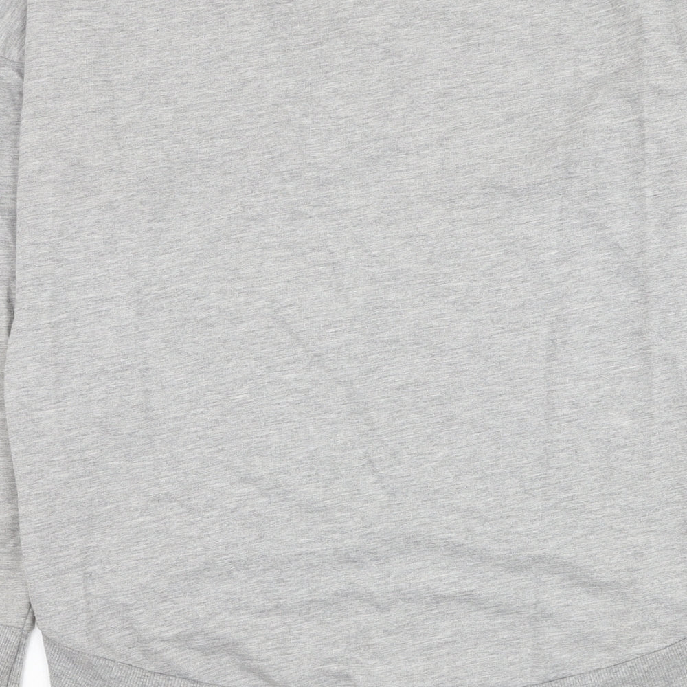 Womens UK Size S Dunnes Stores Grey Pullover Sweatshirt