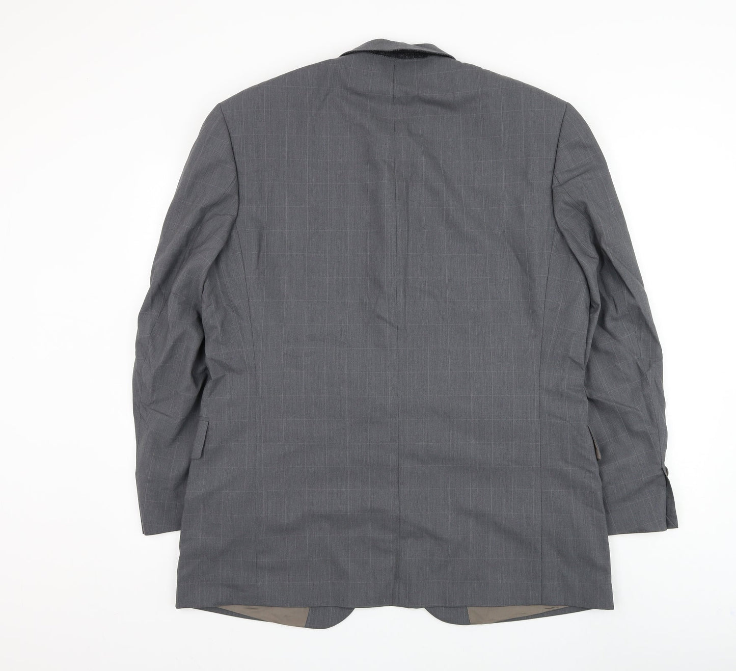 Mens UK Size 42 Lino Vierra Regular Grey Suit Jacket