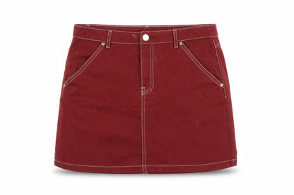 Womens UK Size M H&M Mini Denim Skirt