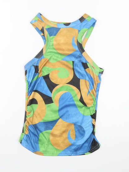 Womens UK Size 6 PRETTYLITTLETHING Multicoloured Basic Tank
