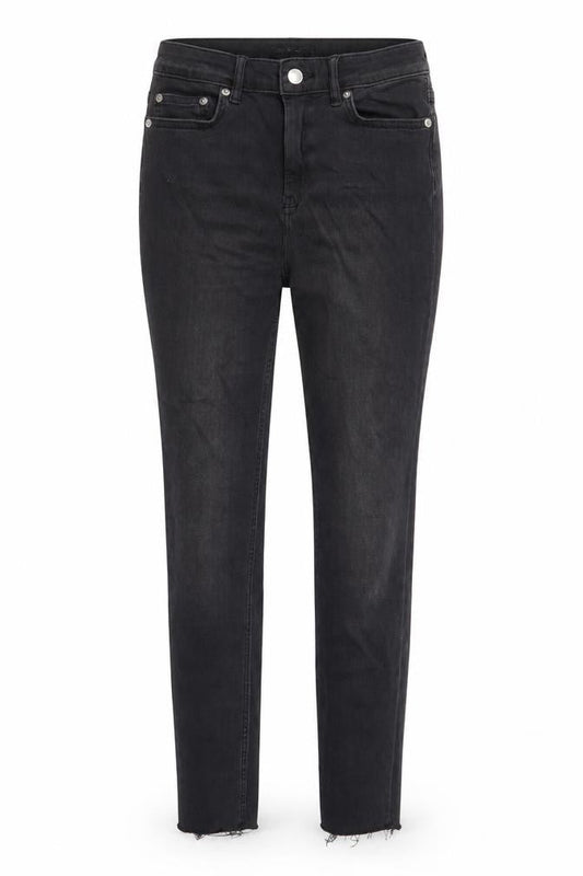 Womens UK Size 10 F&F Regular Fit Skinny Black Jeans
