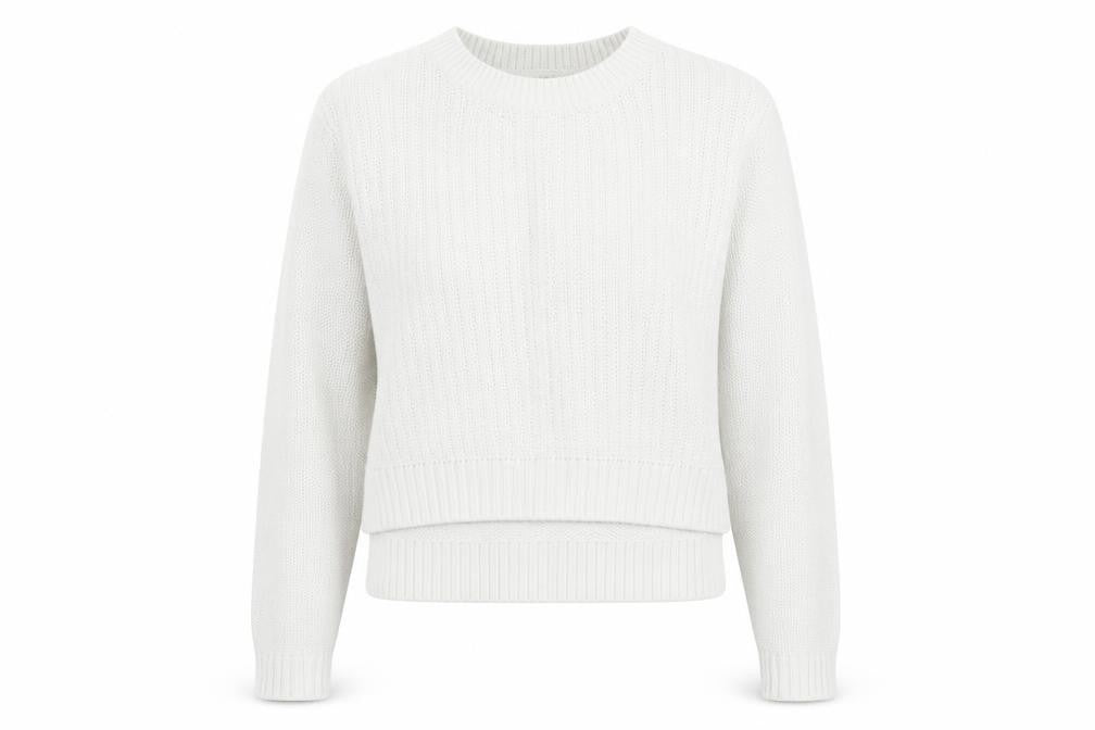 Womens UK Size XS Gap White Pullover Jumper