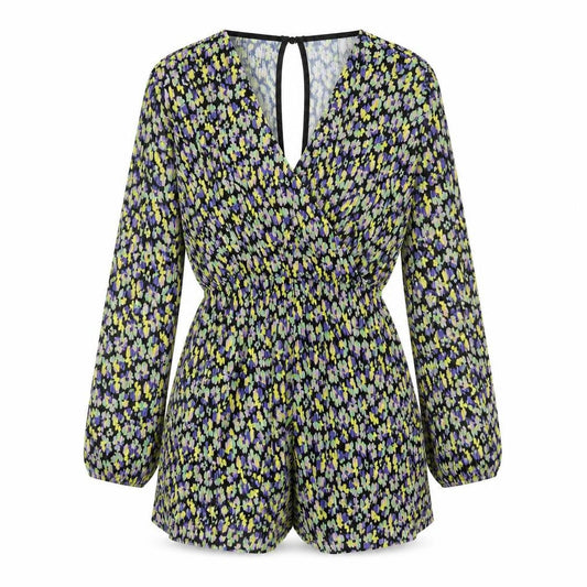 Womens UK Size 4 ASOS One-Piece Multicoloured Playsuit